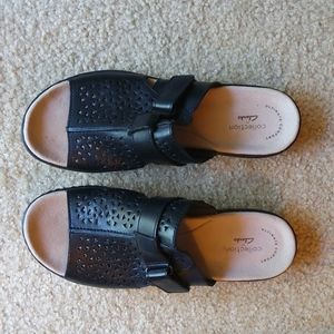 Clark's Comfort Slip-on Sandals NWOT